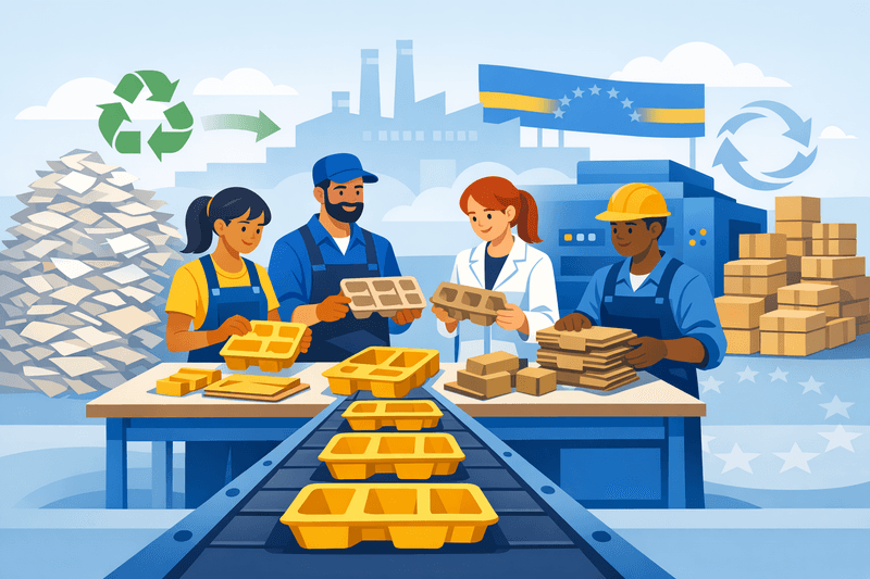 Moldovan Startups Convert Paper Waste Into Automotive Packaging With EU Backing