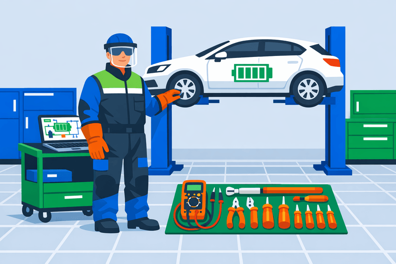 New Fleet Electrification Training Programs Shift Independent Shops Toward EV Diagnostics and Maintenance Standards