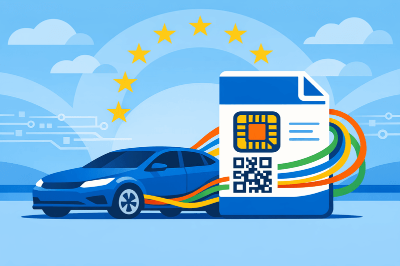 EU Expands Digital Product Passport Scope to Automotive Data, Eyes 2027 Rollout