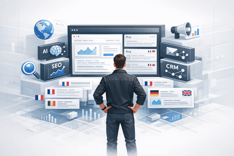 Marketing SaaS sans surcoût d'agence : guide d'achat pour fondateurs