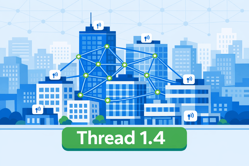 Thread 1.4 Mandate and Open Standards Drive City-Scale Smart Building Adoption