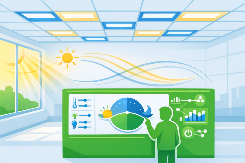 Human-Centered Lighting Emerges as Smart Building Core