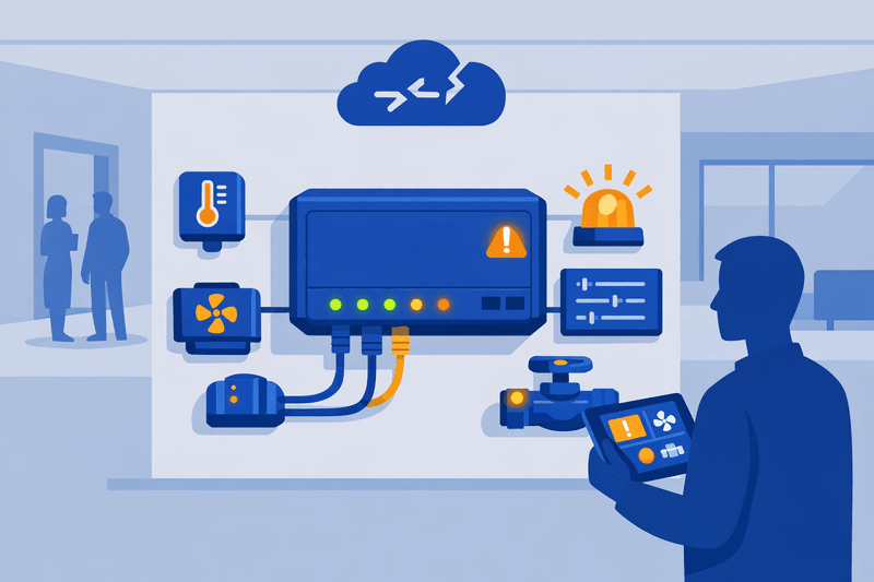 Edge-First Systems Keep Smart Buildings Operational During Network Failures