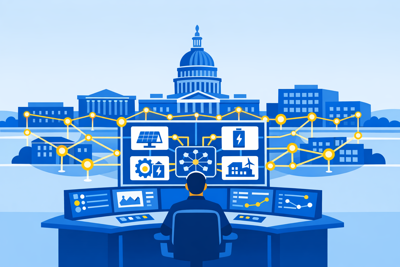 Federal Agencies Deploy Open-Data EMS for Real-Time DER Coordination Across 1,200 Facilities