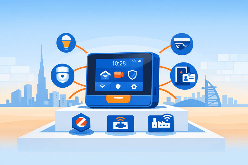 Leelen Exhibits Certified Smart Control Panels at Intersec Dubai 2026