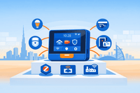 Leelen Exhibits Certified Smart Control Panels at Intersec Dubai 2026