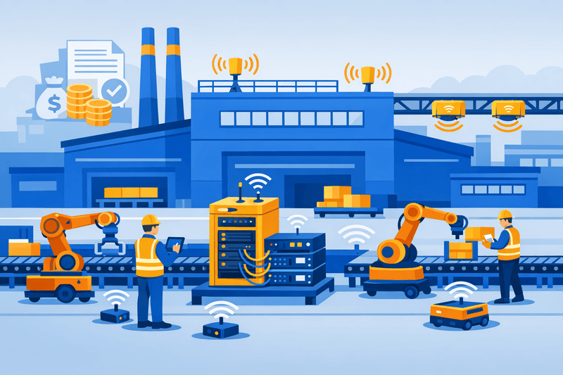 Federal Grants and Open-Standard 5G Converge in U.S. Mid-Sized Plants