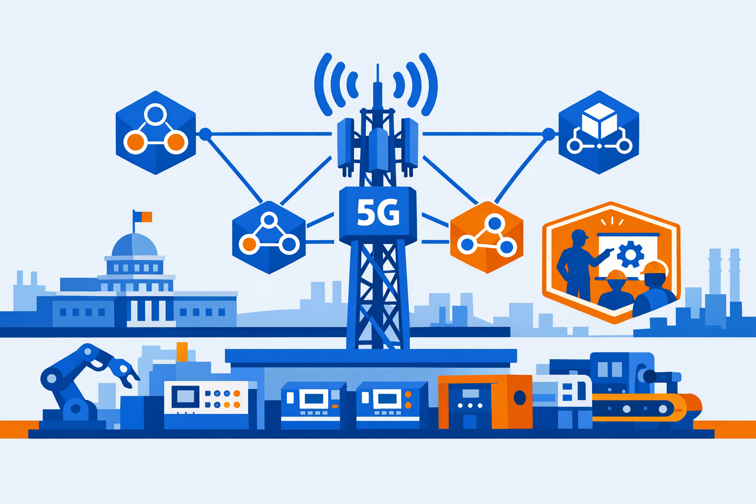 U.S. Federal Grants Link Private 5G Deployment and Open Standards to OT Security Training for Mid-Sized Manufacturers