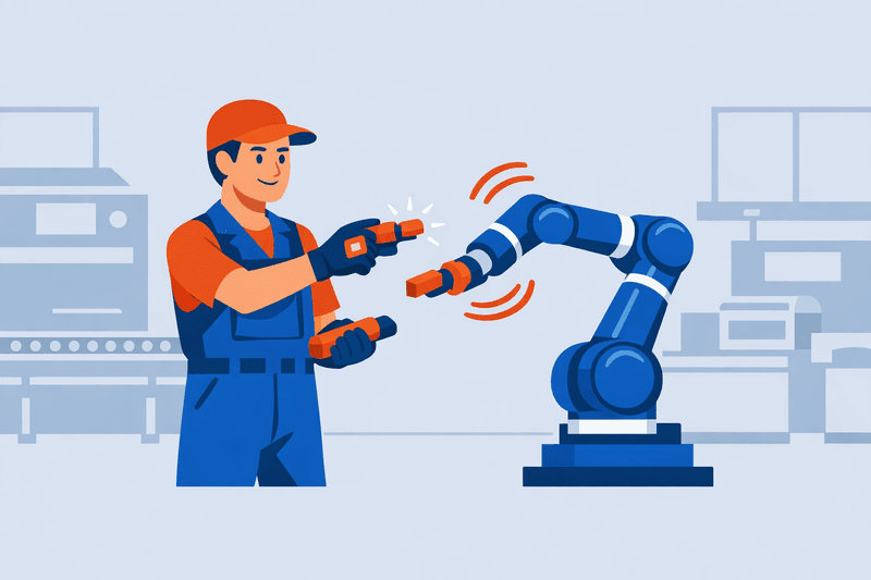 Czech Startup Enables Workers to Teach Cobots by Demonstration