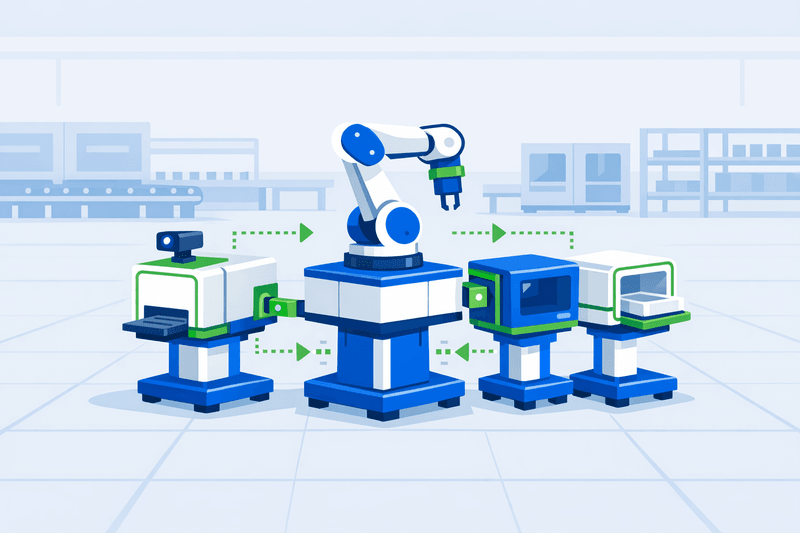 Modular Pedestal Robots Expand into Mainstream Modular Cells