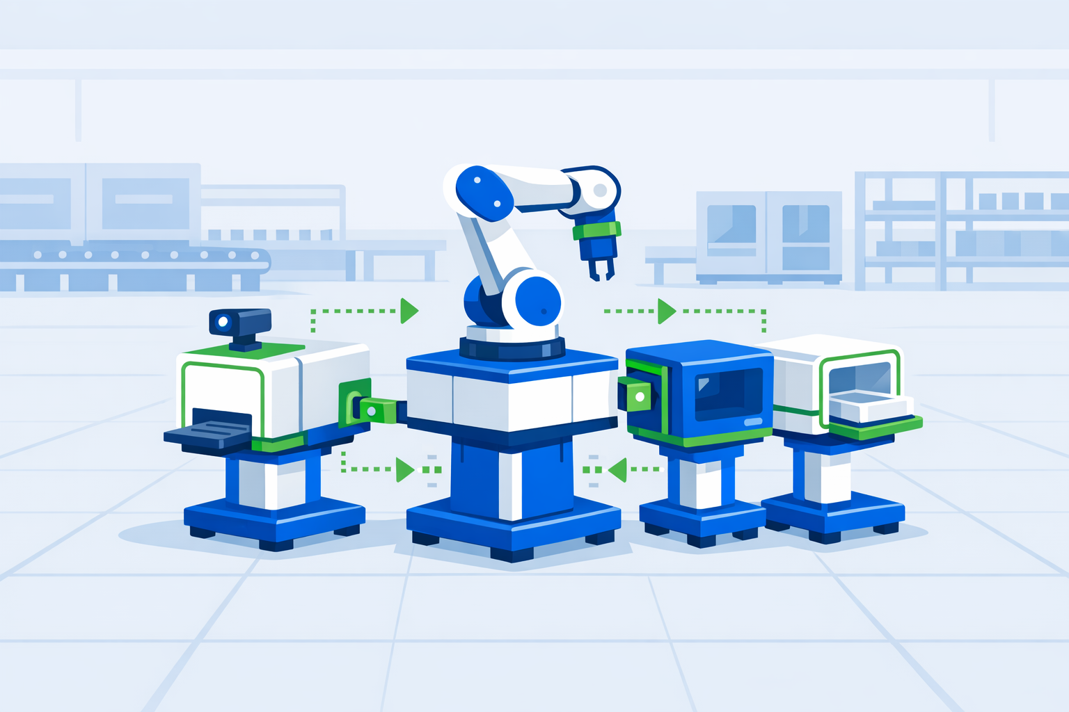 Modular Pedestal Robots Expand into Mainstream Modular Cells