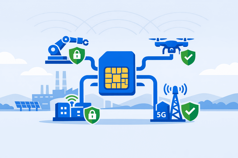 IoT SIM Cards as Critical Infrastructure: Securing Connectivity for Industrial Automation, Robotics, and Drones