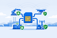 IoT SIM Cards as Critical Infrastructure: Securing Connectivity for Industrial Automation, Robotics, and Drones