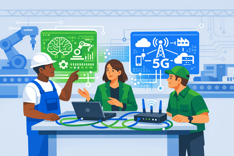 Federal Grants Tie Manufacturing Workforce Programs to Edge AI and Private 5G