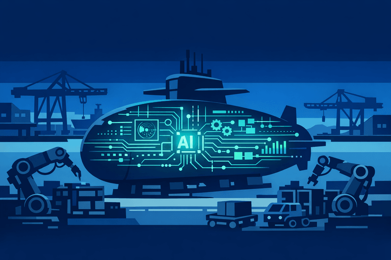 Navy Invests $448 Million in AI-Driven Automation to Accelerate Shipbuilding