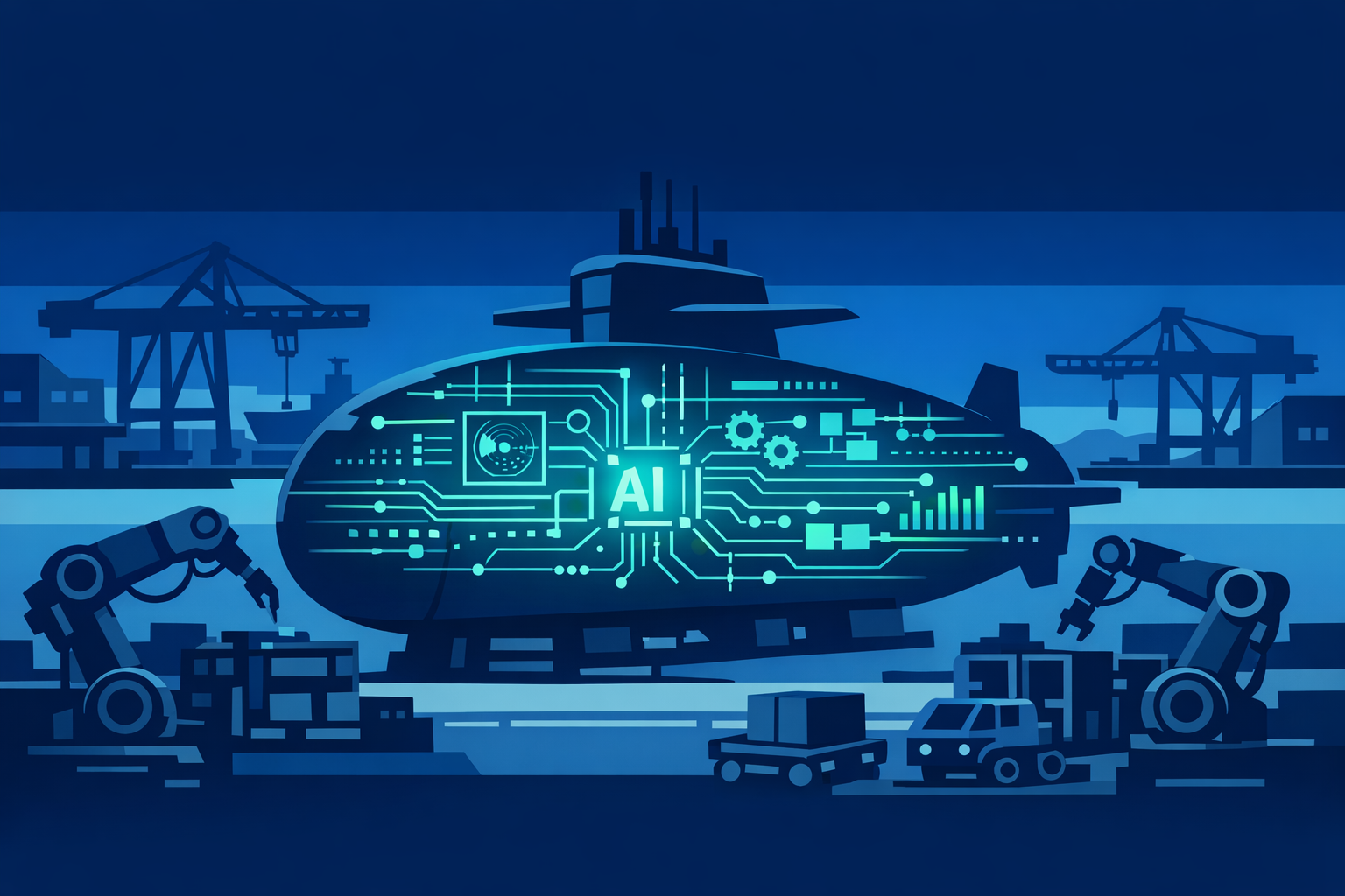 Navy Invests $448 Million in AI-Driven Automation to Accelerate Shipbuilding
