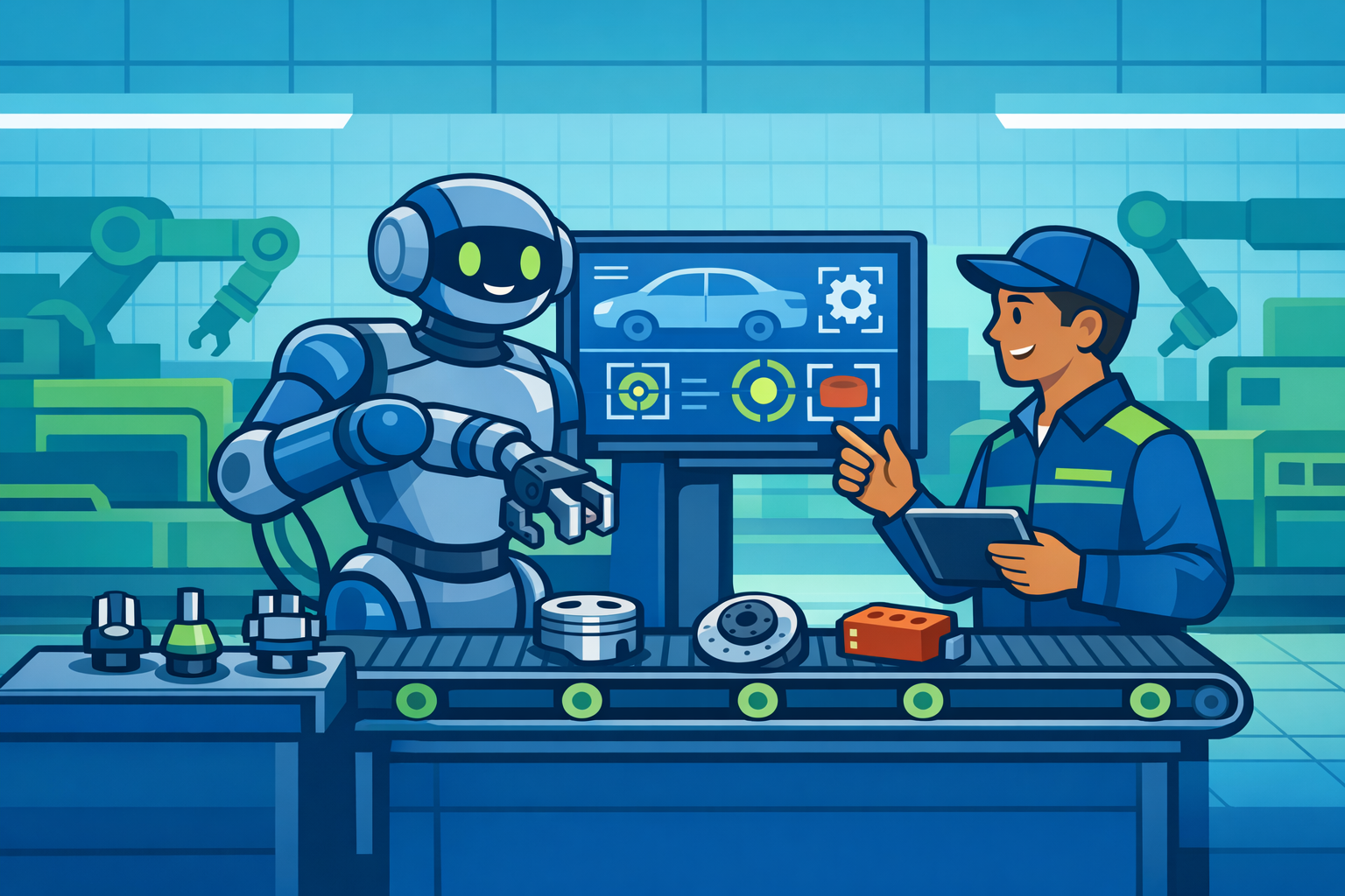 AI Cobots Enhance Throughput, Raise Maintenance and Training Demands