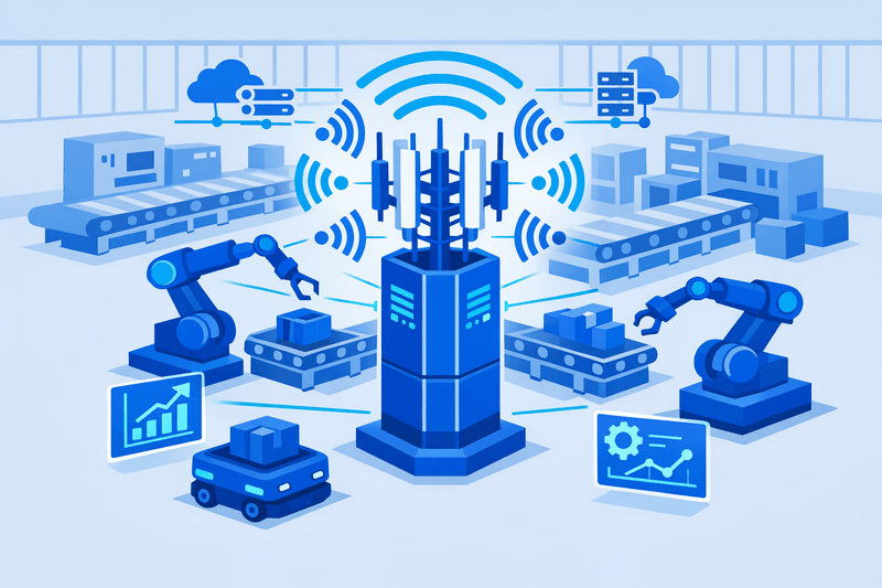 Open-Standards Private 5G Accelerates U.S. Plant Modernization Wave