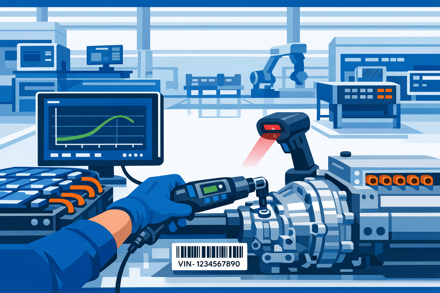 Torque and Traceability in EV Manufacturing: Lessons from Battery, E‑Axle and Inverter Assembly
Foku